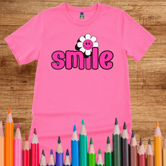 Smile Teacher Shirt - teachngear