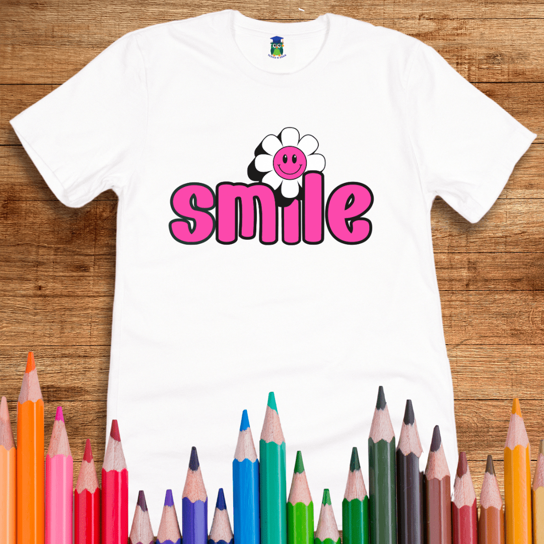 Smile Teacher Shirt - teachngear