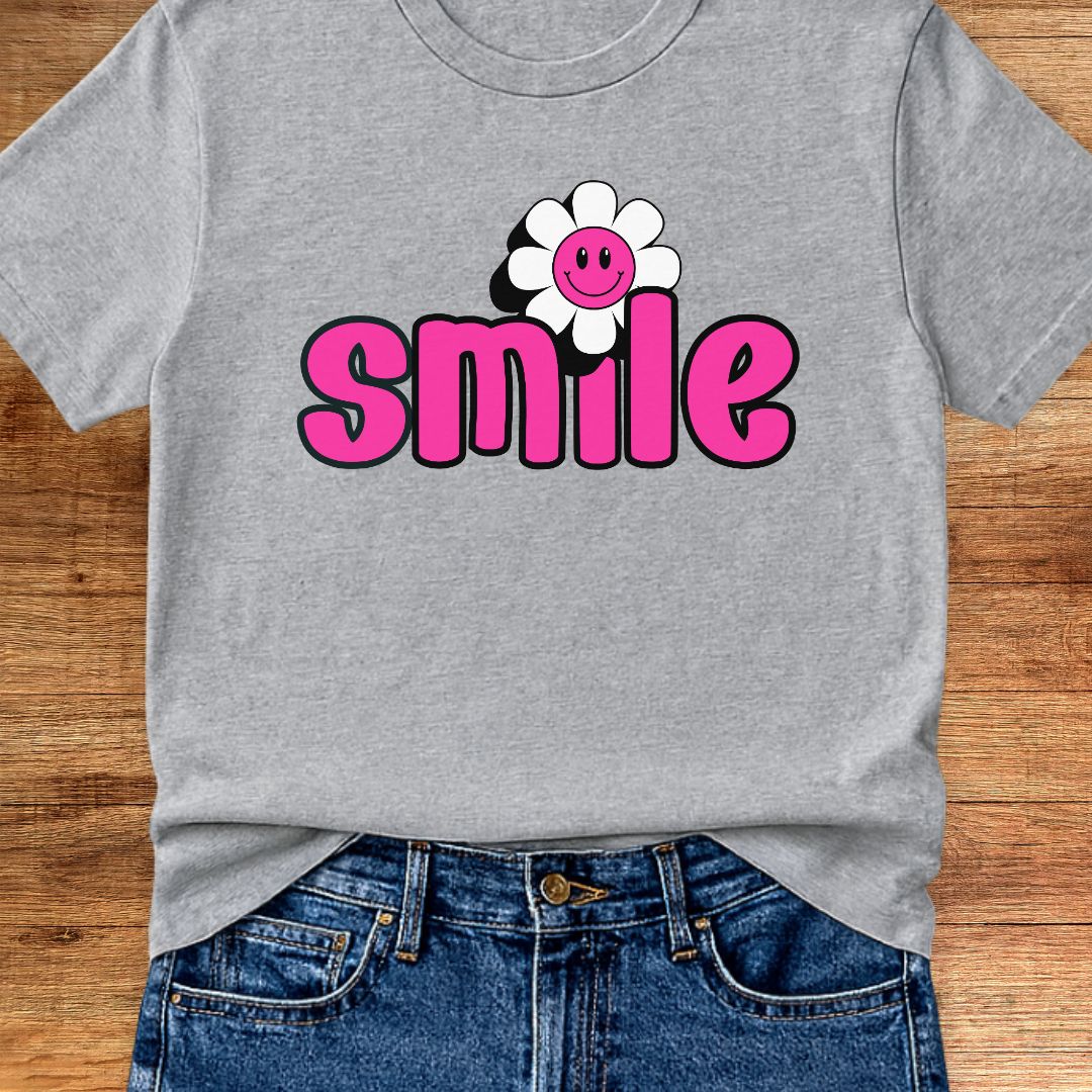 Smile Teacher T-Shirt - teachngear