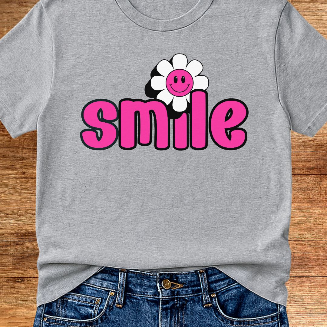 Smile Teacher T-Shirt - teachngear