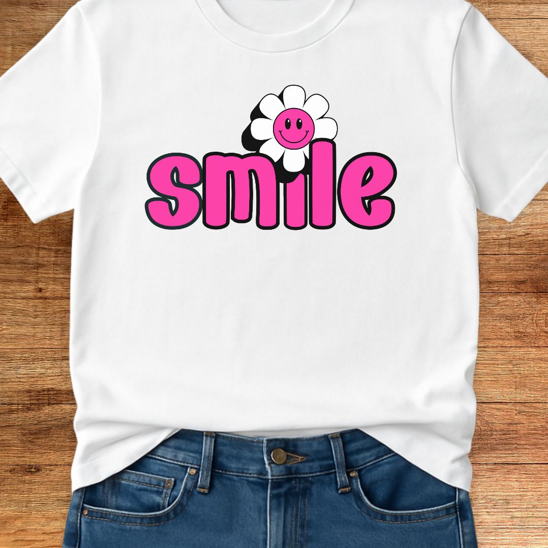 Smile Teacher T-Shirt - teachngear
