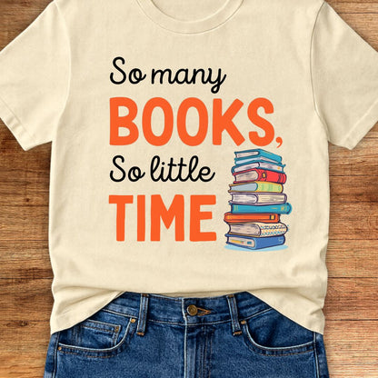 So Many Books Teacher T-Shirt - teachngear