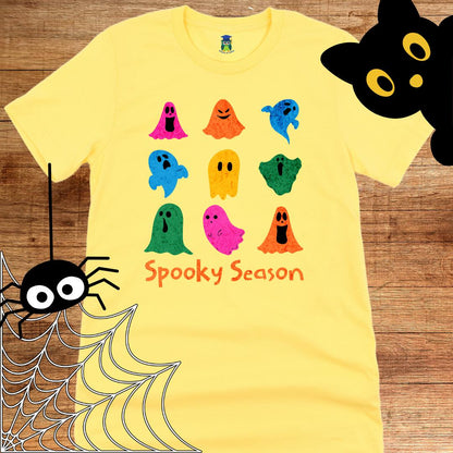 Spooky Season Halloween Teacher T-Shirt - teachngear