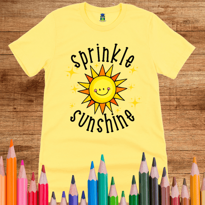 Sprinkle Sunshine 2 Teacher Shirt - teachngear