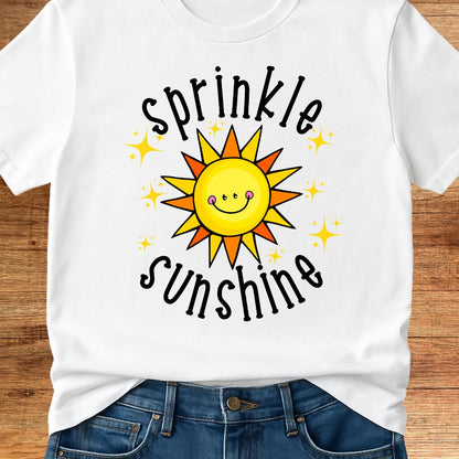 Sprinkle Sunshine 2 Teacher T-Shirt - teachngear