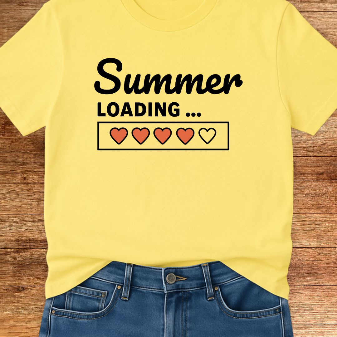 Summer Loading Teacher T-Shirt - teachngear