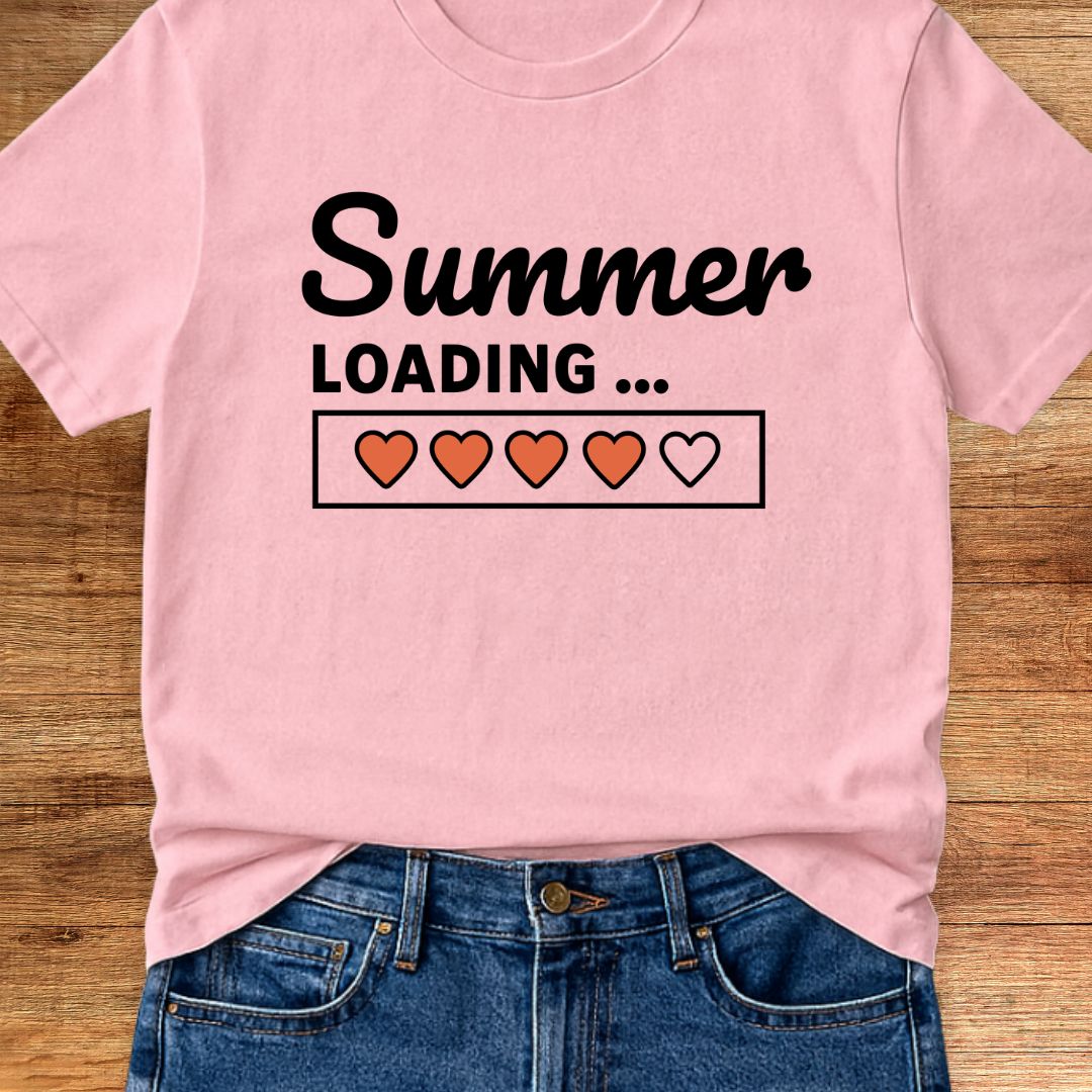 Summer Loading Teacher T-Shirt - teachngear