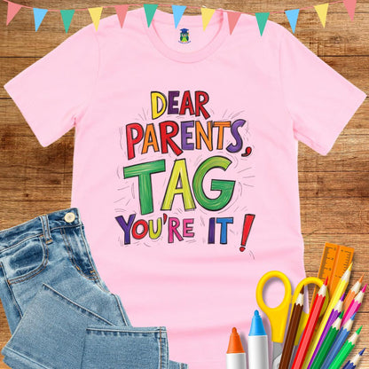 Tag You're It Teacher T-Shirt - teachngear