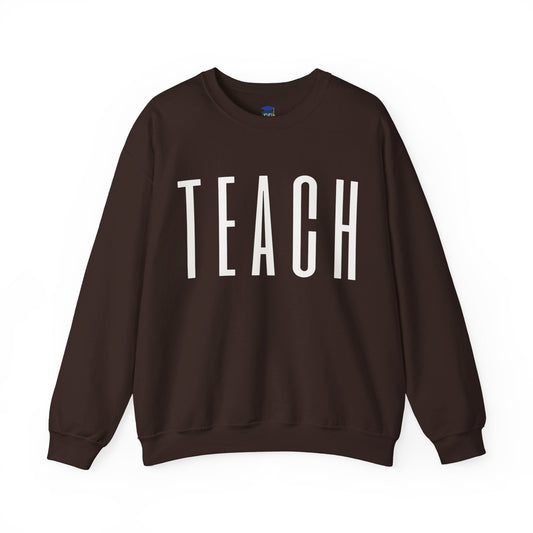 Tall Teach Teacher Sweatshirt - teachngear