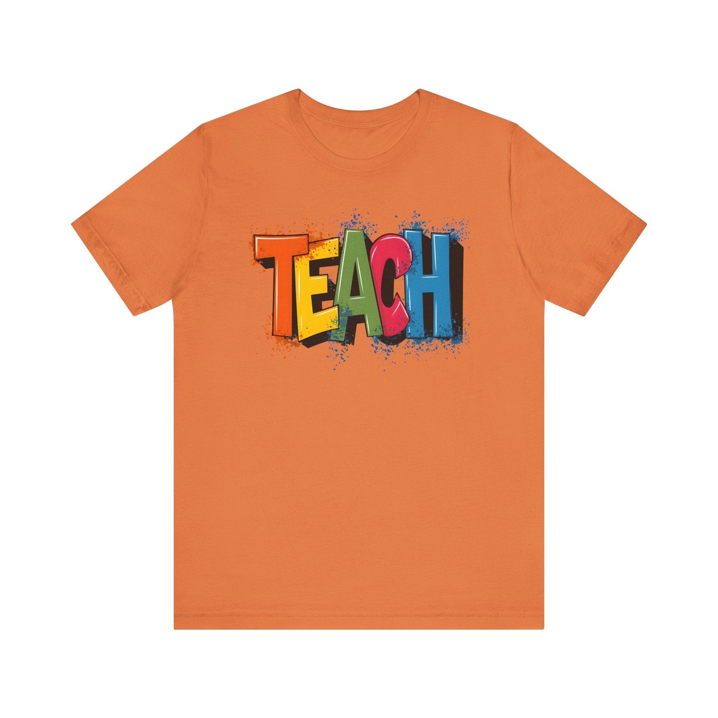 Teach Graffiti Teacher Shirt - teachngear