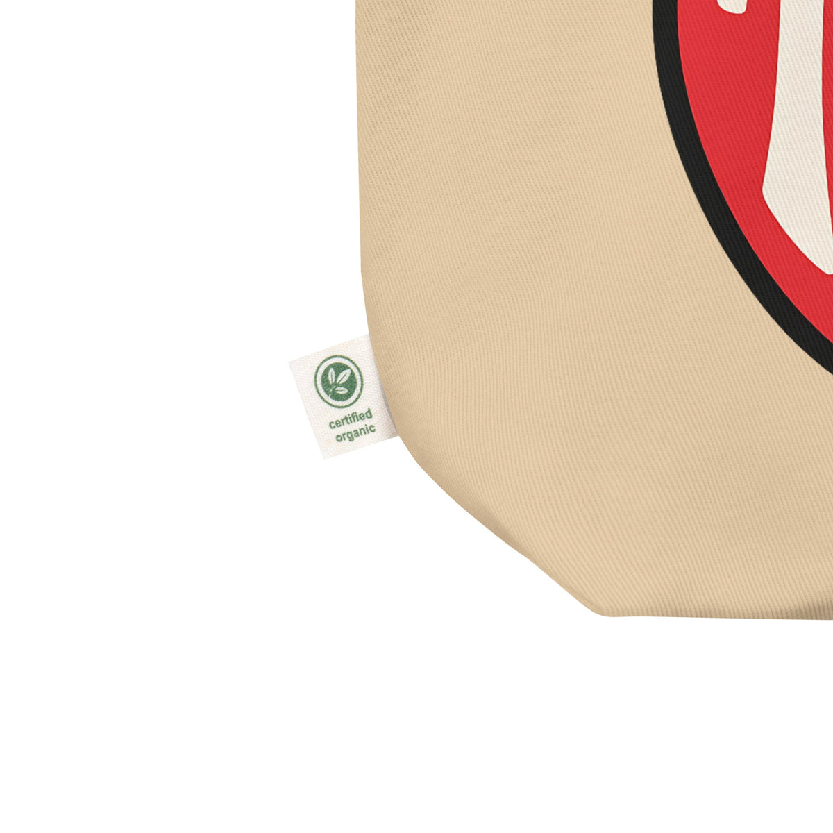 Teach in Apple Cotton Eco Teacher Tote - teachngear