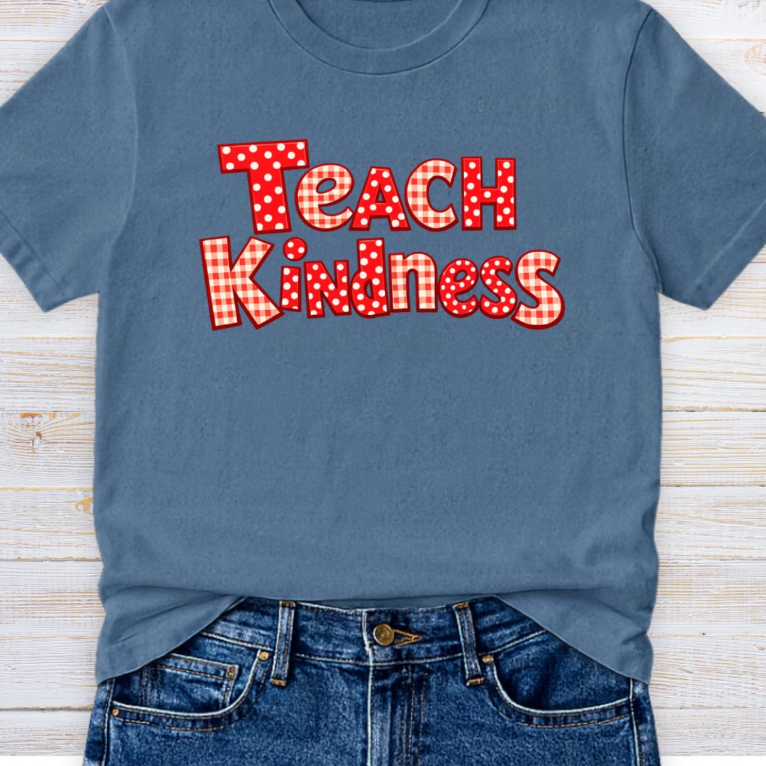 Teach Kindness 2 Teacher T-Shirt - teachngear