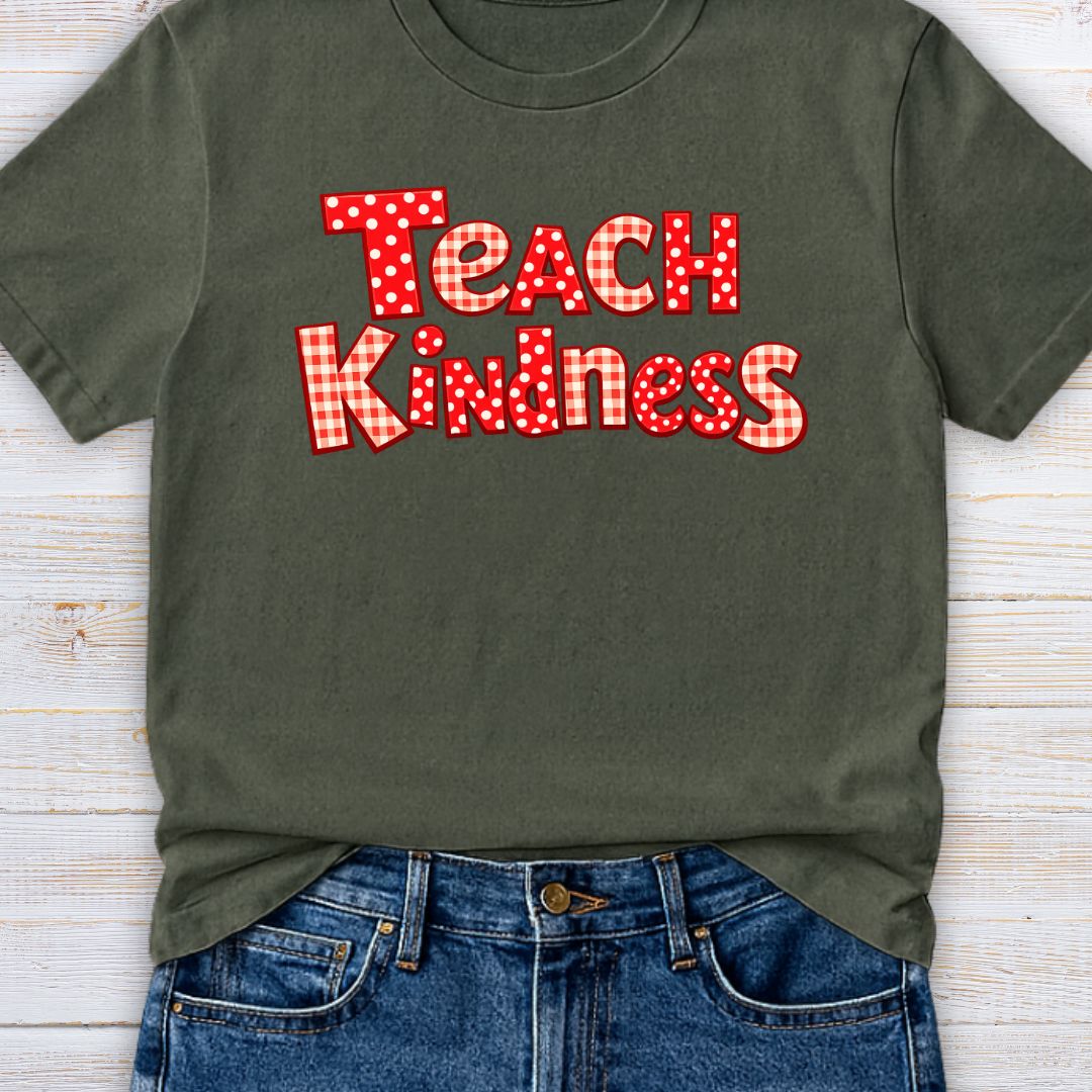 Teach Kindness 2 Teacher T-Shirt - teachngear