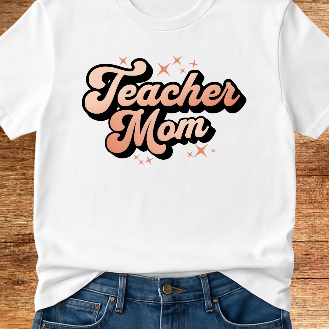 Teacher Mom Teacher T-Shirt - teachngear