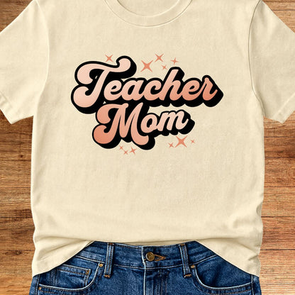 Teacher Mom Teacher T-Shirt - teachngear