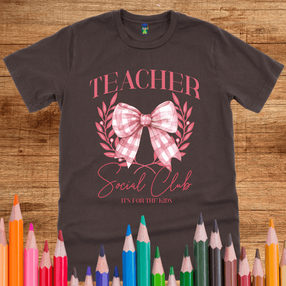 Teacher Social Club Shirt - teachngear