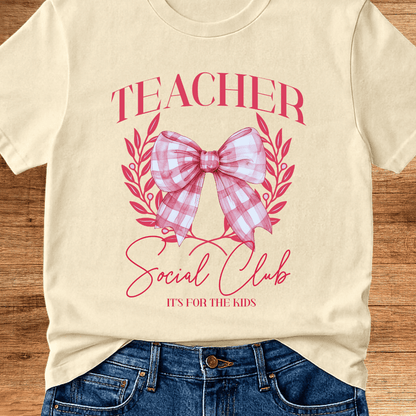 Teacher Social Club Teacher T-Shirt - teachngear