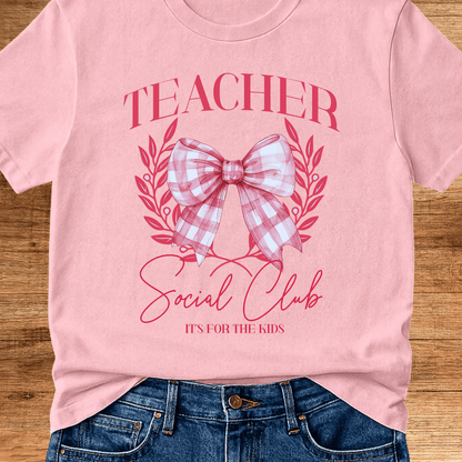Teacher Social Club Teacher T-Shirt - teachngear