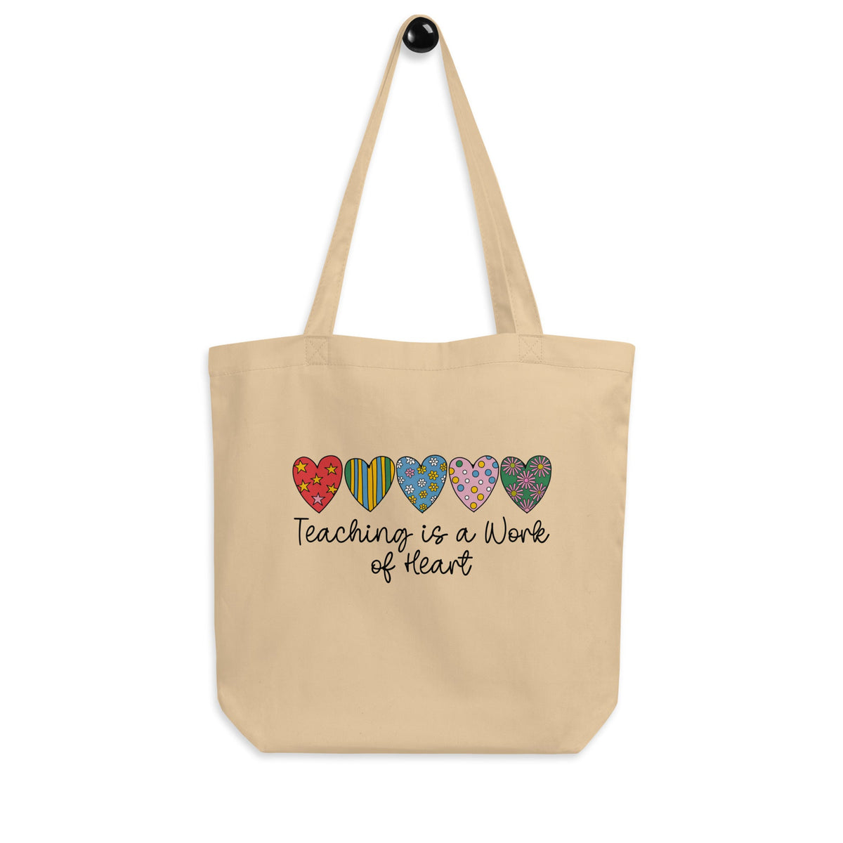 Teaching is a Work of Heart Teacher Eco Tote - teachngear