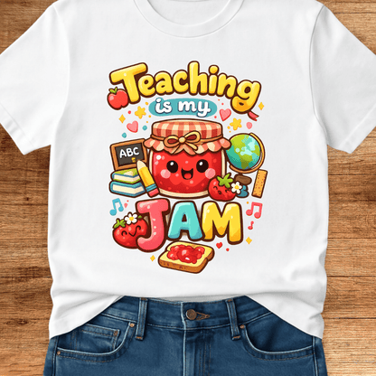 Teaching is my Jam 2 Teacher T-Shirt - teachngear