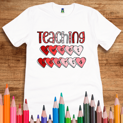 Teaching Sweethearts Teacher Shirt - teachngear