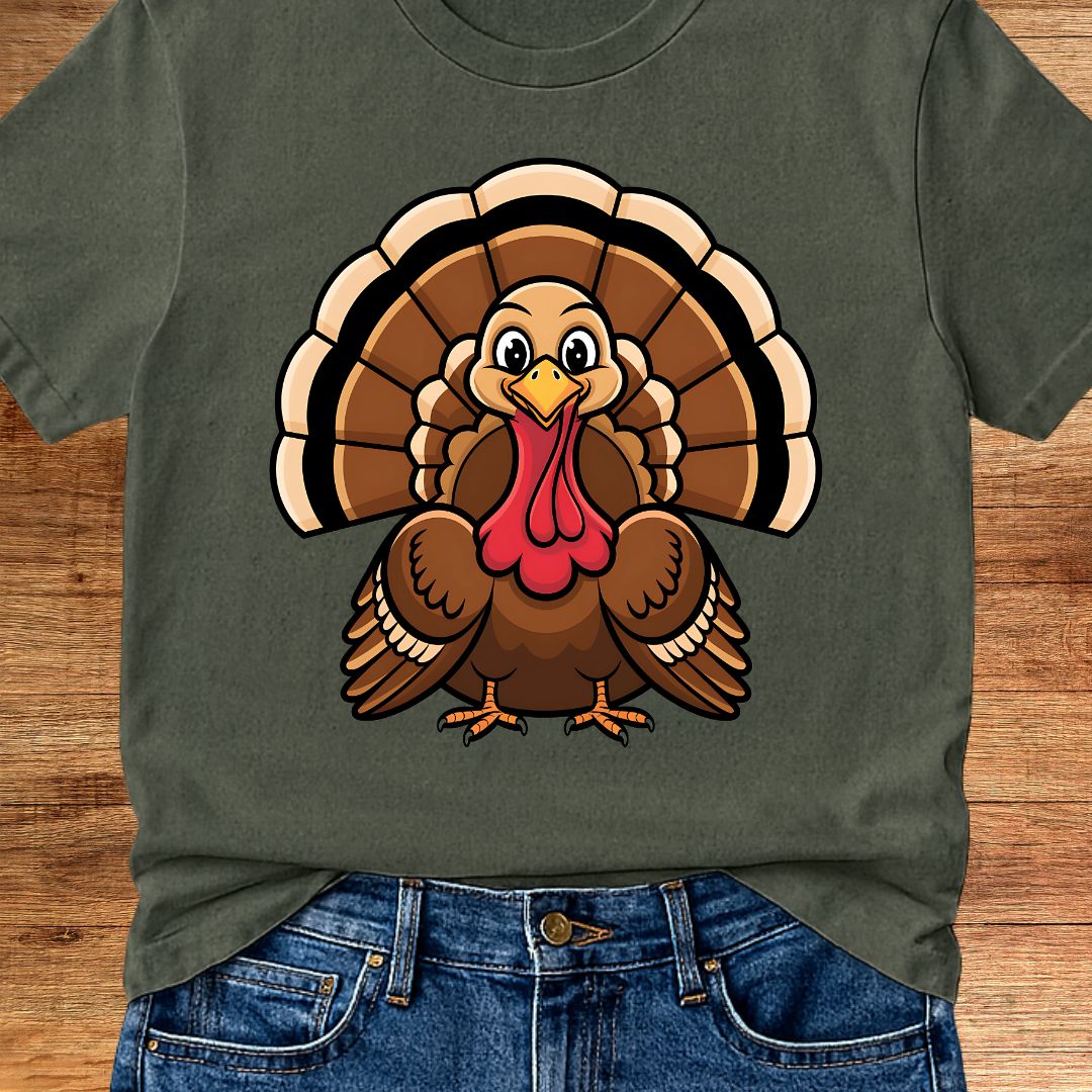 Thanksgiving Turkey Teacher Shirt - teachngear