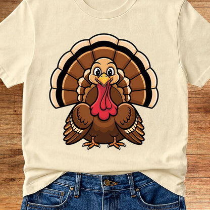 Thanksgiving Turkey Teacher Shirt - teachngear