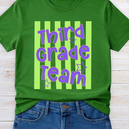 Third Grade Team Teacher T-Shirt - teachngear
