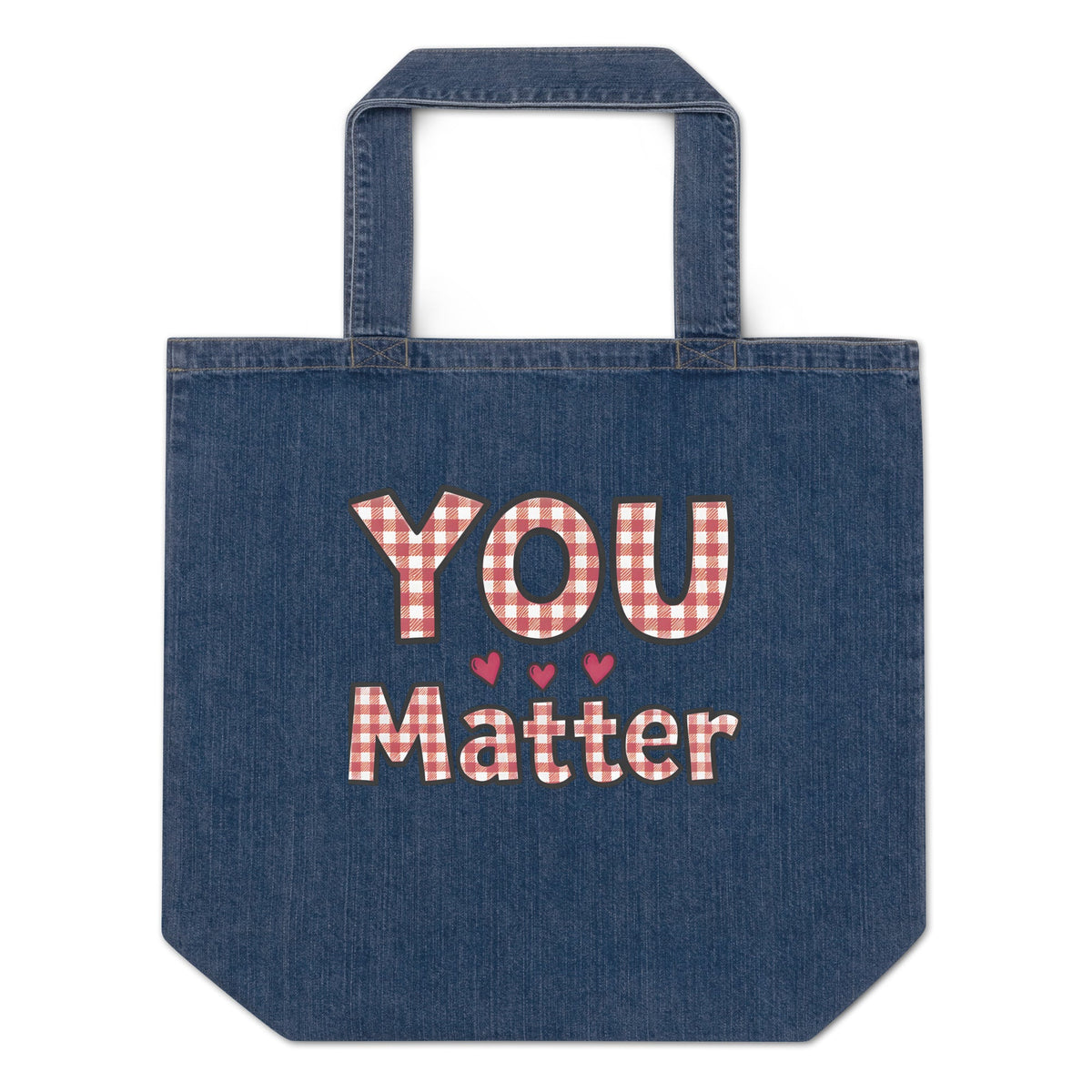 You Matter Organic Denim Teacher Carryall - teachngear
