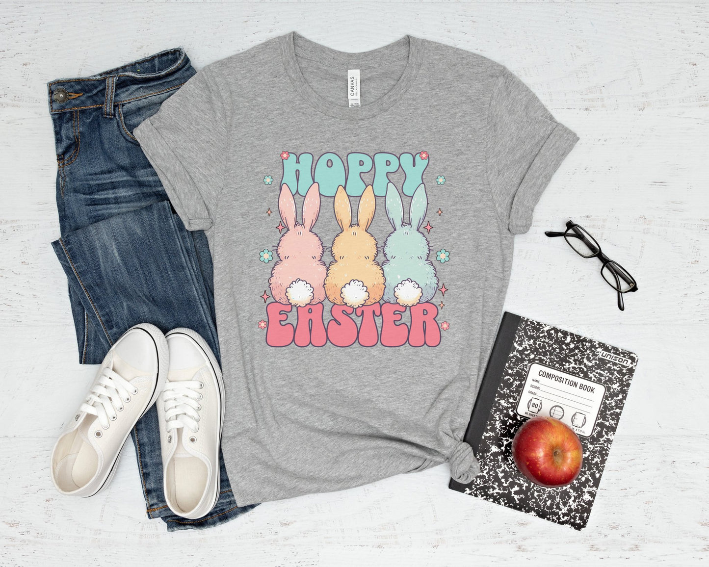 Hoppy Easter Teacher Shirt - teachngear